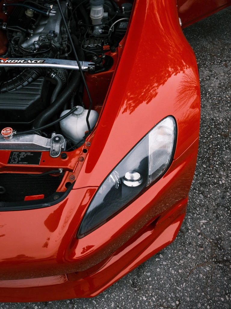 Curated pre-bagged parts kit for a brake conversion, parts visible through clear pouch
